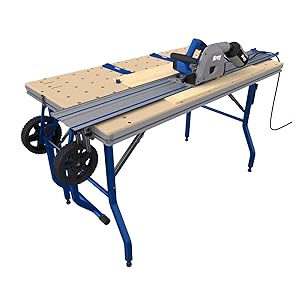 Kreg ACS3000 Adaptive Cutting System Plunge Saw & 62" Guide Track With Project Table