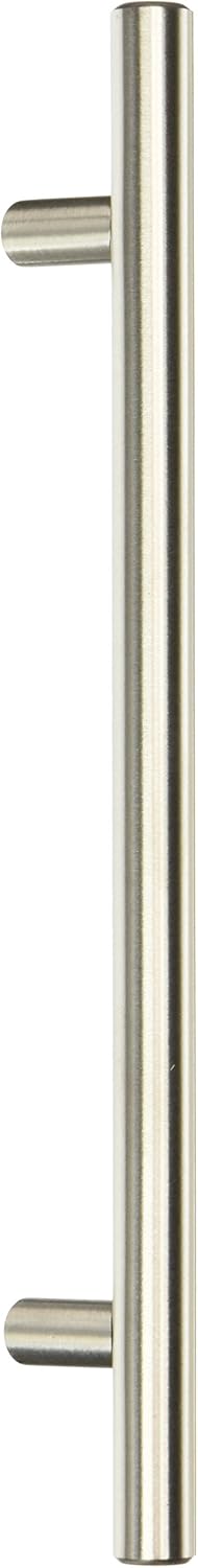 Best 8′ Solid Brushed Nickel T Bar Cabinet Pulls