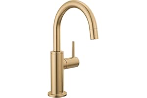 Delta Faucet Contemporary Round Instant Hot Water Dispenser in Champagne Bronze, 1930LF-H-CZ