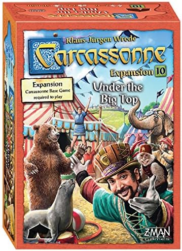Z-MAN GAMES Carcassonne Expansion 10 - Under the Big Top