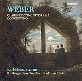 CLARINET CONCERTOS 1 AND 2 AND CONCERTINO          image
