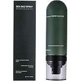 Sea Salt Spray for Men - Texturizing Spray for Beach Waves, Volume & Strong Hold - Non-Sticky, No White Residue with Sargassum Extract (100ml)