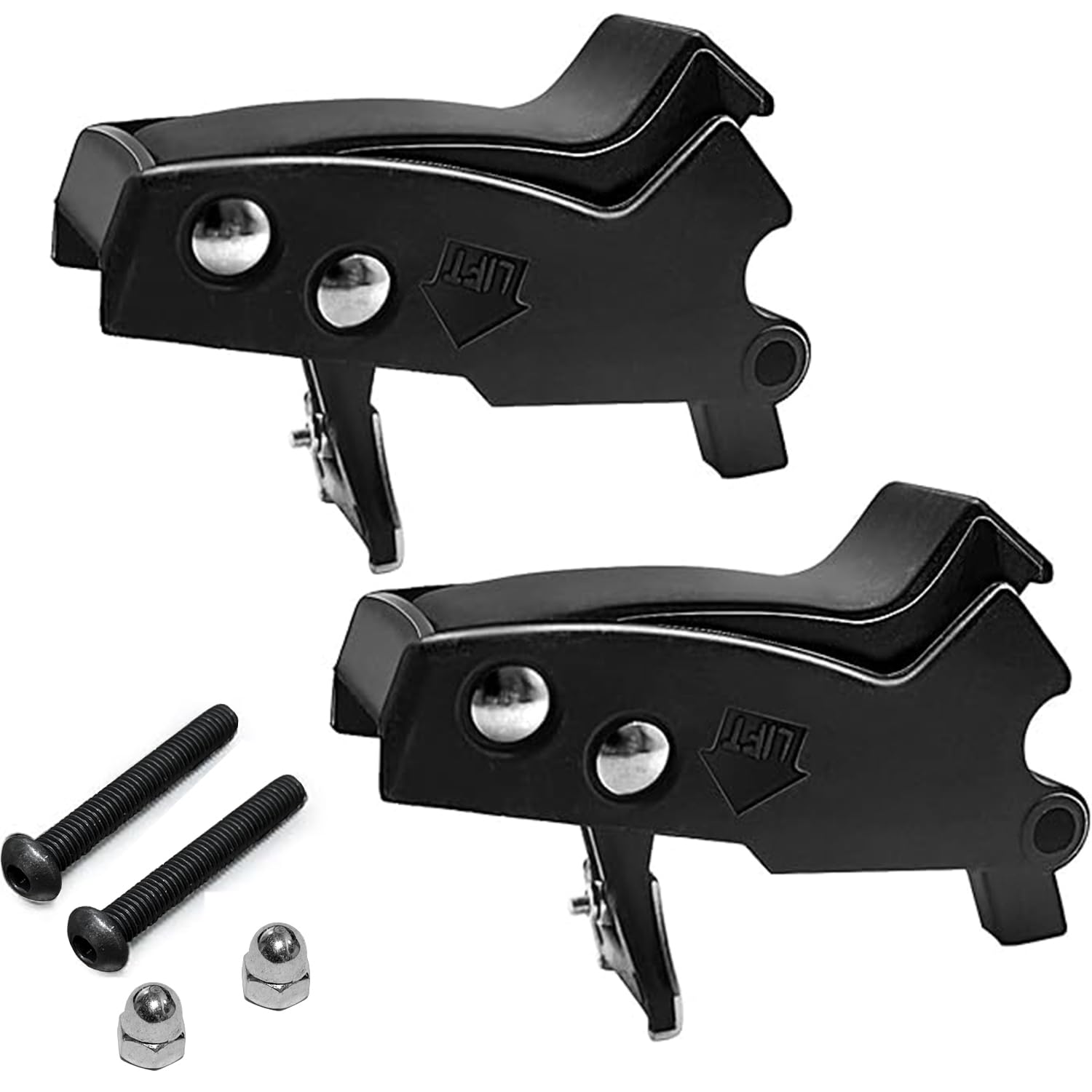 Gabasinover Clips with Miter Saw Mounting Brackets Fits for Dewalt's Dw7231 Mounting Bracket and Dewalt Heavy Duty Miter Saw Stand, 2 PCS