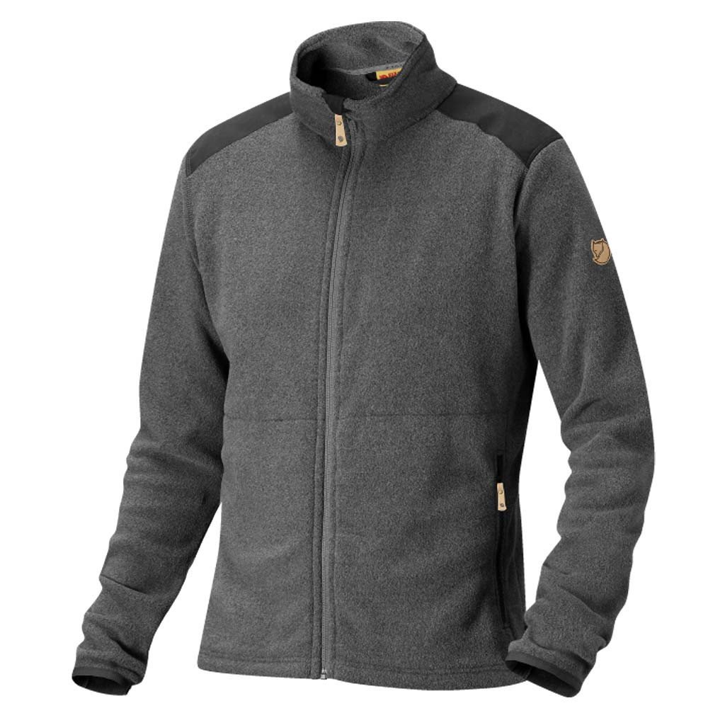 Fjallraven Men's Sten Fleece M Sweatshirt, Dark Grey, XXL UK