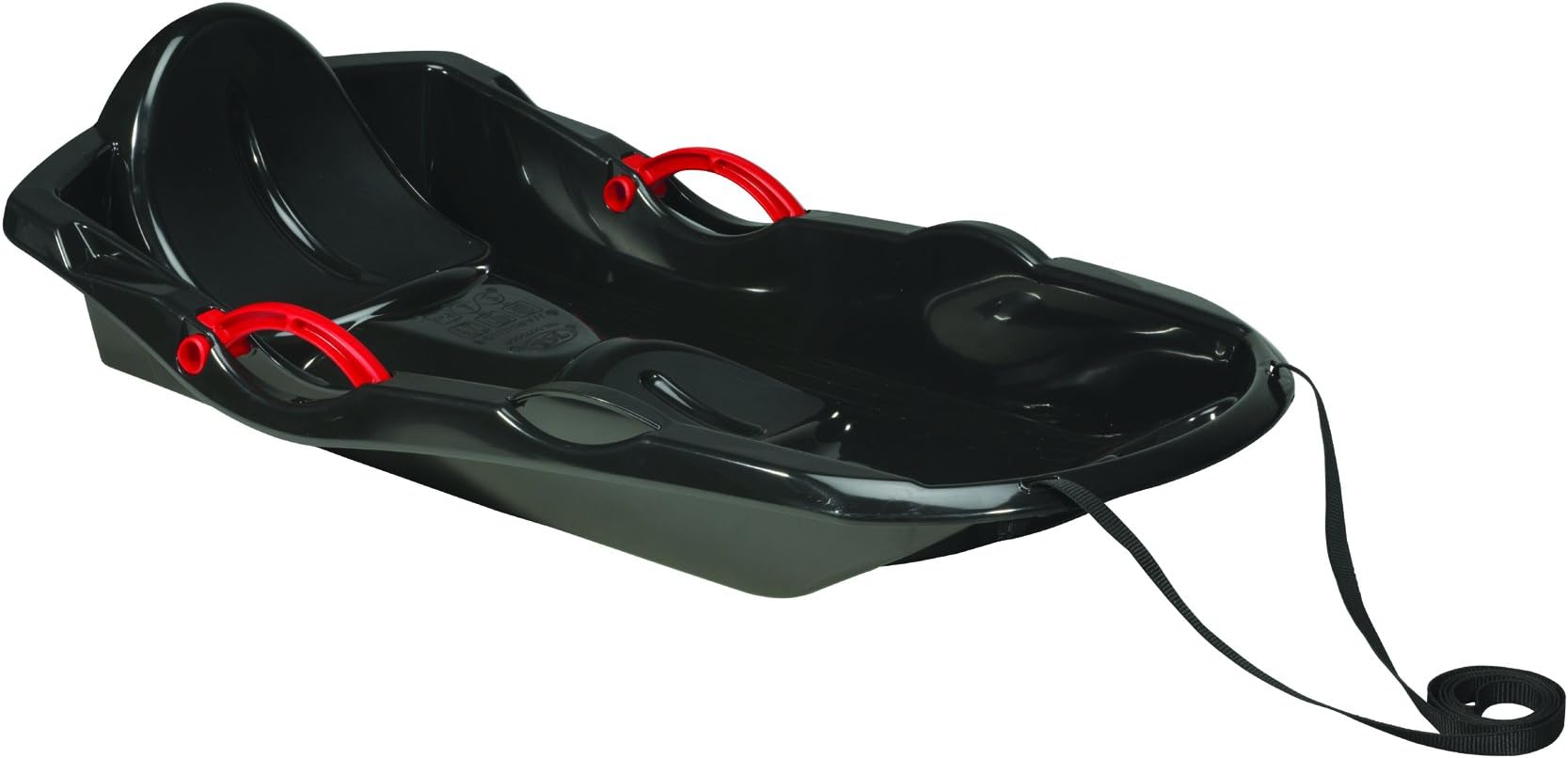 TSL Sleds Wave 2 Seat Child's Sled Black