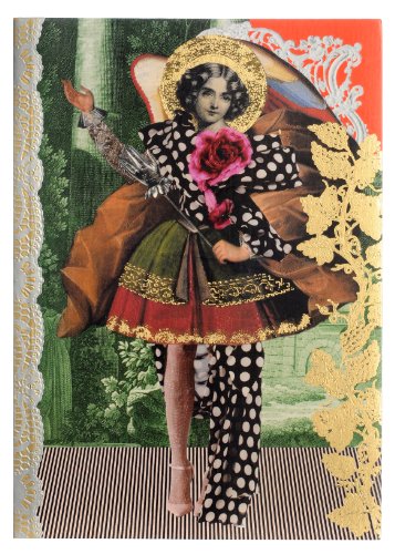 Christian Lacroix Les Anges Baroques Notebook, 5.875 x 8.25 Inches, 128 Ruled Pages (19374)
