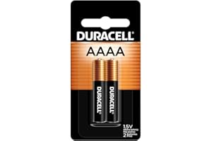 Duracell AAAA batteries 1.5V, 2 Count (Pack of 1), Long-Lasting Alkaline 1.5V Batteries for Cameras, Styluses, Flashlights an
