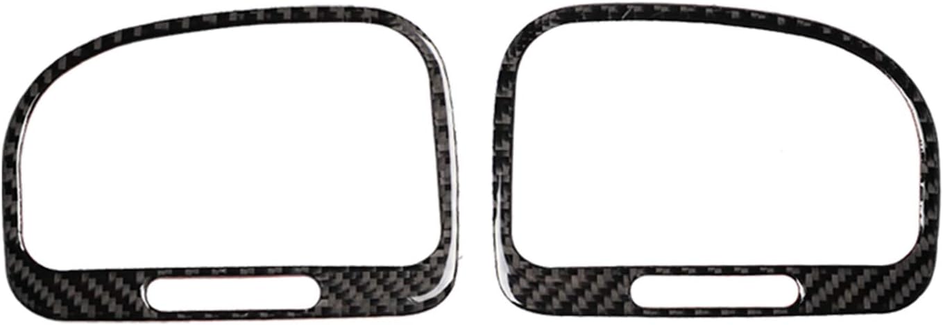 Carbon Fiber Instrument Dashboard Air Conditioning AC Air Vent Outer Panel Frame Decal Cover Trim for VW Volkswagen Golf MK6 GTI R20 2008-2012