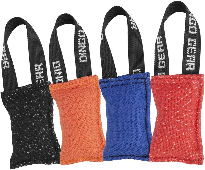 DINGO GEAR Nylcot Bite Tug for Dog Training K9 IGP & Fun, 1 Handle, Orange 10 x 5 cm - Image 4