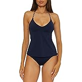 Trina Turk Women's Monaco Ring Tankini, Casual, Swimsuit Tops