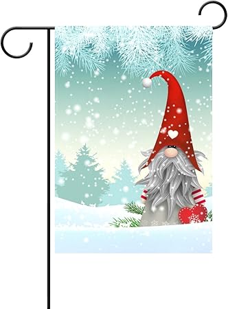 Amazon Com Alaza Duble Sided Cartoon Winter Christmas White