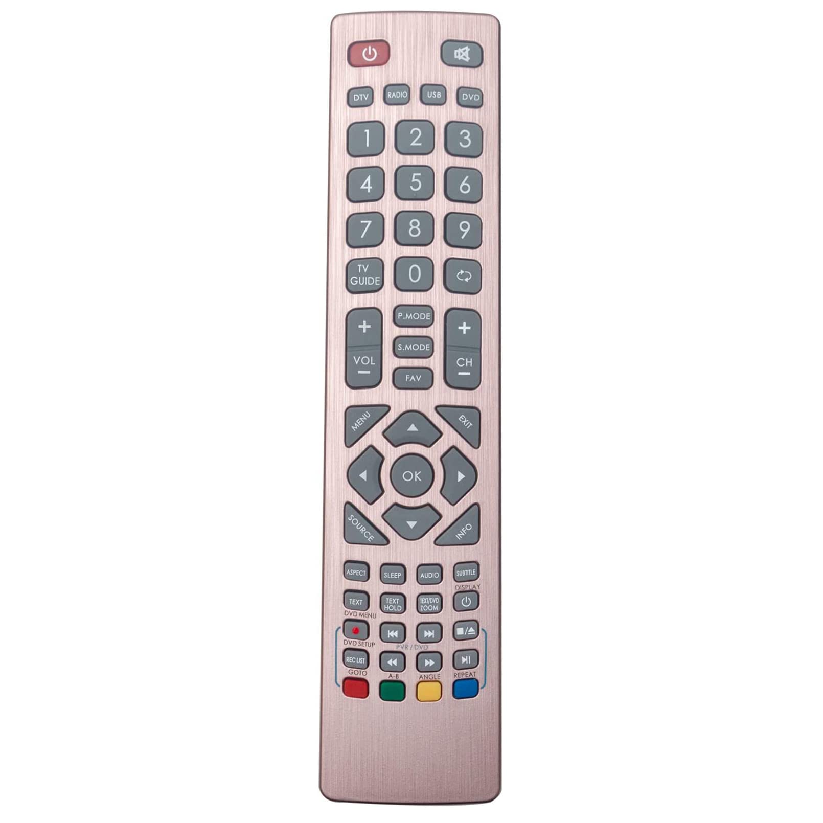 VINABTY SHWRMC0123 Replacement Remote Control fit for TV Model SHW/RMC/0123 LC-24CHF4011K LC-24DHF4011K LC-24DHF4011KR LC-24DHF4011KW