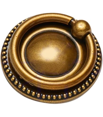 Lot De 5 Poignées D‘Armoire Vintage En Forme D‘Arc Antique Sculpté