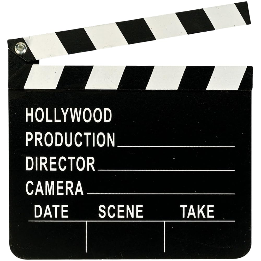 Amscan 348715 Clapboard:Hollywood