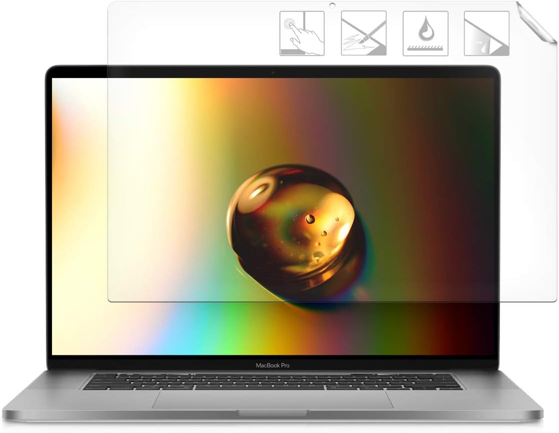 kwmobile Screen Protector for Apple MacBook Pro 16" (2019) A2141 Inch Screen Protector, Matte Display Film - Image 3