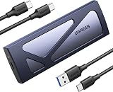 UGREEN M.2 NVMe Enclosure 10Gbps Aluminum USB 3.2 Gen2 Tool-Free 2230-2280 view 1