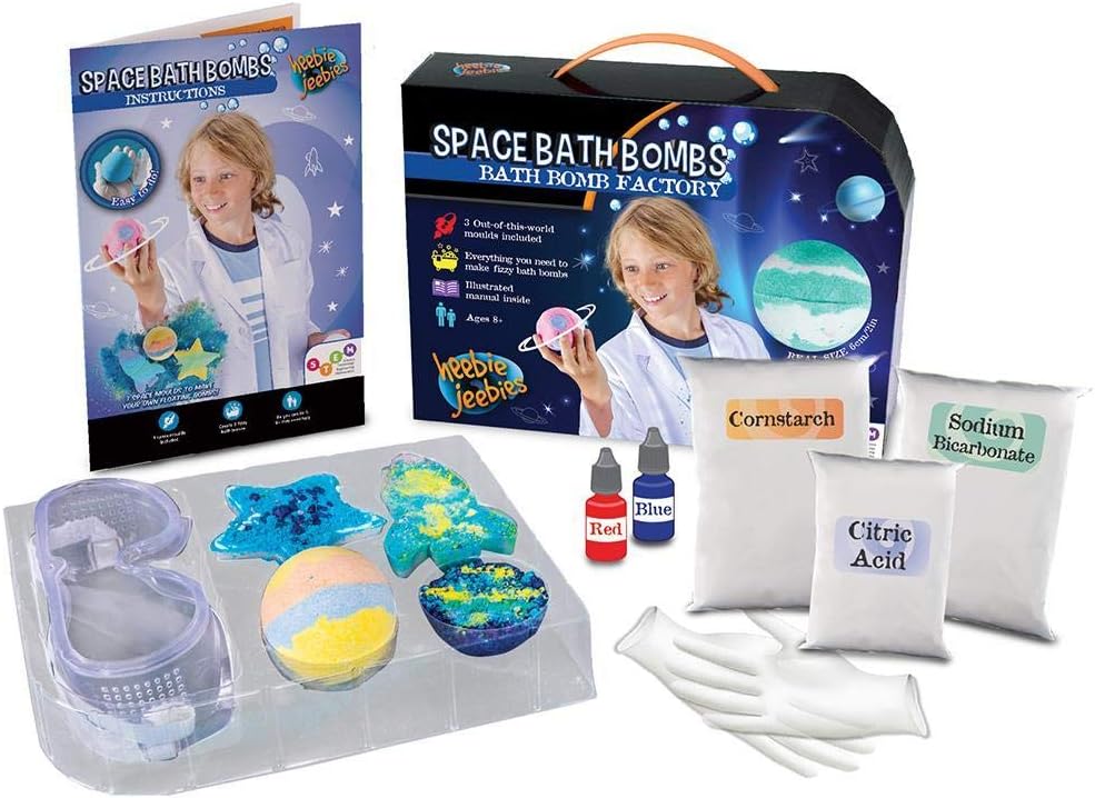 Heebie Jeebies Bath Bomb - DIY Space Kit