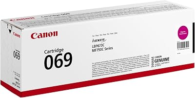 Canon 069 Magenta Toner Cartridge 5092C002 Original for Office Printing