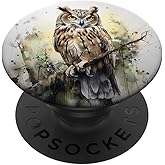 Owl PopSockets Adhesive PopGrip