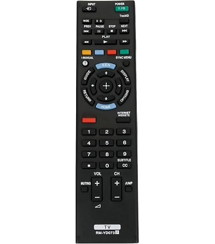 Amazon.com: New RM-YD073 Replace Remote fit for Sony BRAVIA TV KDL