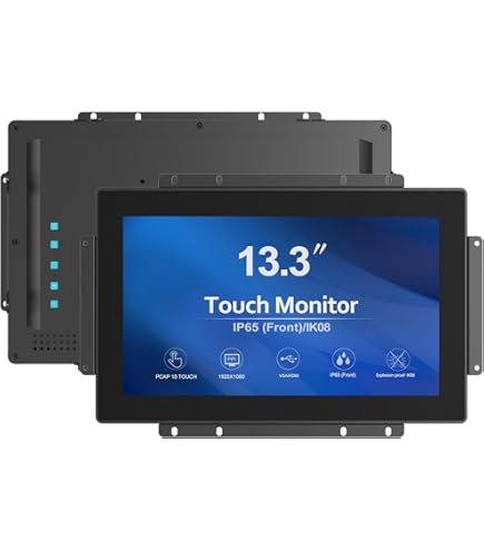 Amazon.com: GreenTouch 13.3 Inch 10 Points Open Frame Touch