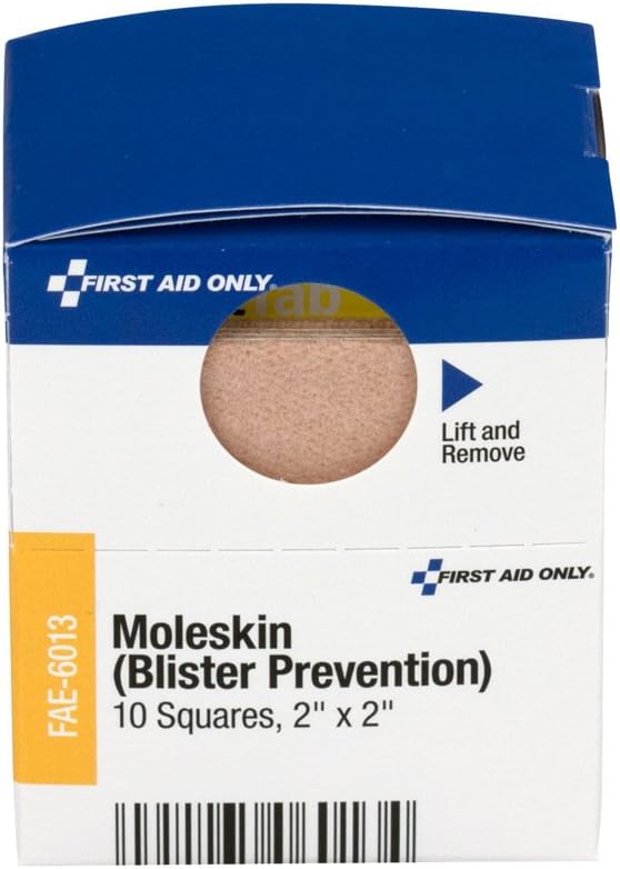 Pac-Kit by First Aid Only Moleskin Blister Prevention, 10 Count: Industrial & Scientific