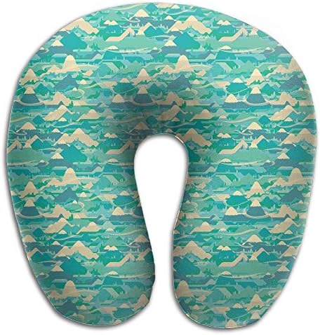 Feelgood By Numbers U-shaped Office Pillow Sublimation Full Print Super Soft And Comfortable For Watch TV