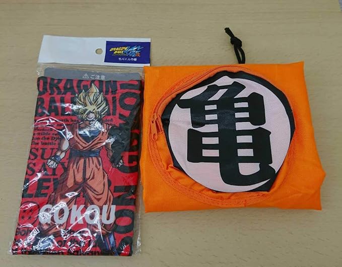 Amazon h210 保管品 ドラゴンボール 巾着 ナップサック 2点セット スマホポーチ リュックサック エコバッグ アニメ 萌えグッズ 通販