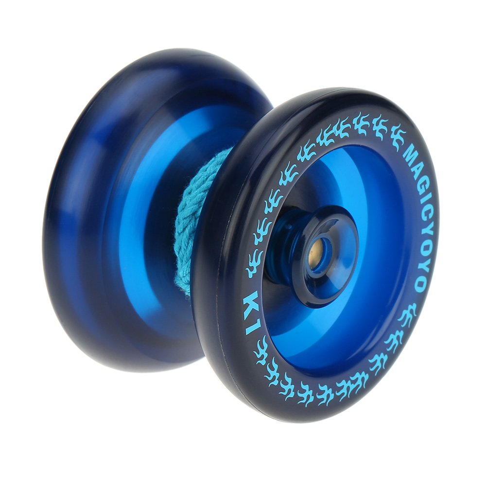 Buy carrfan professional magic yoyo k1 spin abs yoyo 8 ball kk bearing with spinning string for