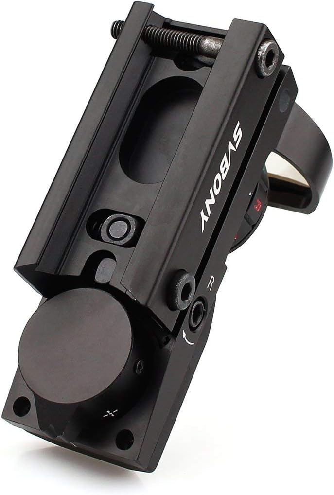 SVBONY Red and Green Dot Sight Reflex Sight Tactical 4 Reticles 5 Brightness Levels 20mm Mount 33mm Reflex Lens and 2 Allen Screws (Black) : Sports & Outdoors