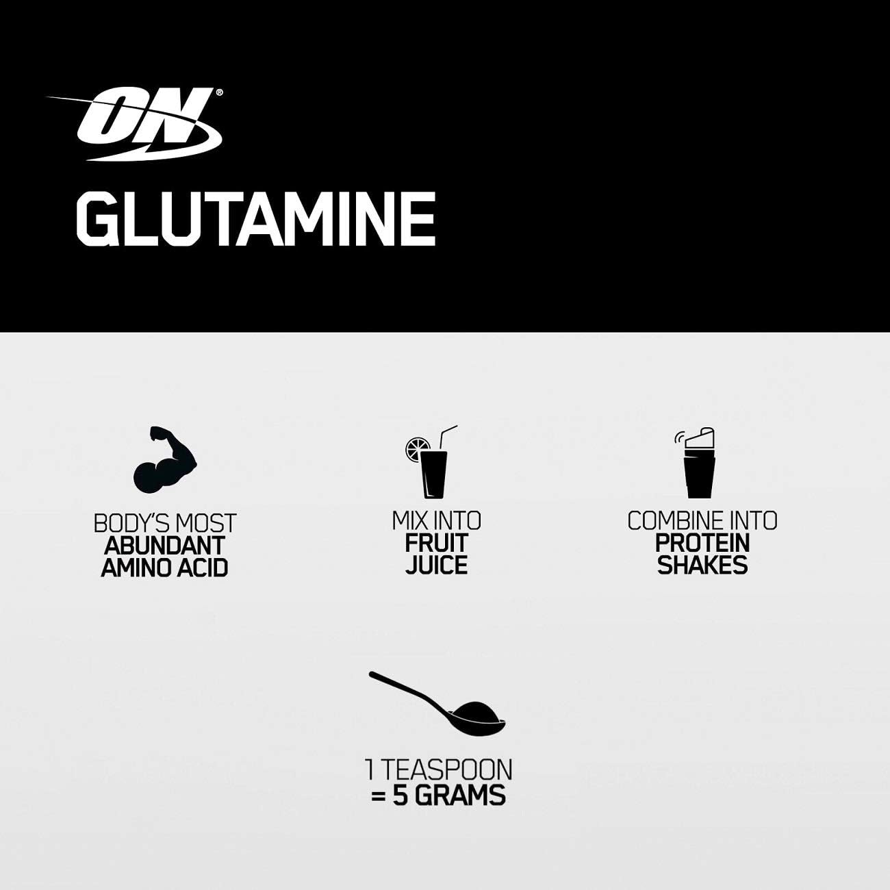 Optimum Nutrition L-Glutamine Muscle Recovery Capsules, 1000mg, 240 Count (Package May Vary): Health & Personal Care