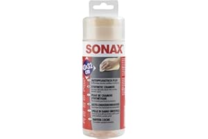 SONAX Car Care Cloth Plus (1 Piece) Large Format and Particularly Absorbent with Lockable Box | Item No. 04177000
