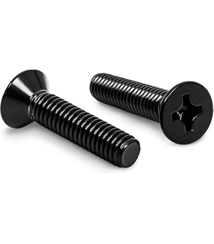 100-Piece #2-56 Flat Head Socket Screws - 3/8 Inch Stainless Steel Countersunk Machine Screws