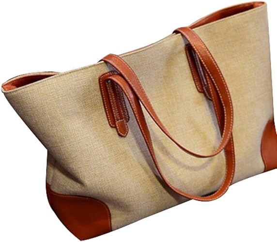 Amazon Smithroad リンネル レジャー 高品質バッグ レトロ 森ガール ニューファッション ショルダー 旅行 遠足 通勤 通学 スポーツ 欧米風 女性 女の子 バッグ ブランド カバン Smithroad タウンリュック ビジネスリュック