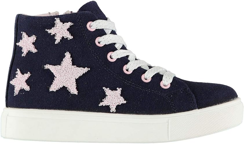 girls navy high tops