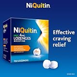 NiQuitin 4mg Mint Nicotine Lozenges Pack 132 Craving Relief view 2