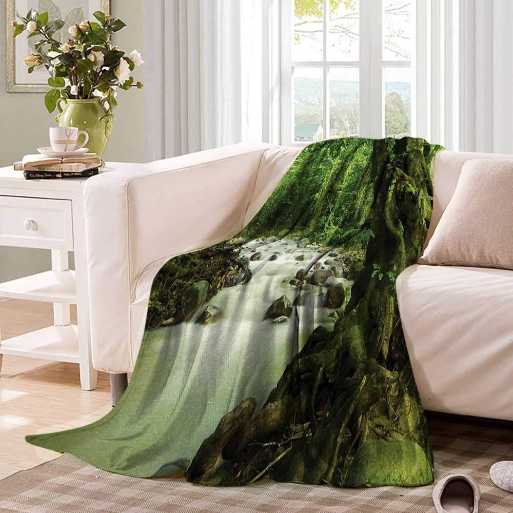 Comforters Chasoea Rainforest Super Soft Lightweight Blanket