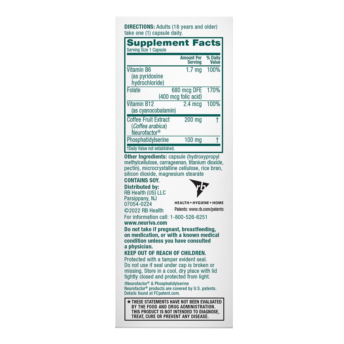 Mua NEURIVA Plus Brain Supplement for Memory, Focus & Concentration ...