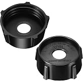 2 Pieces 4902 Blender Jar Bottom Blender Jar Base Replacement Jar Bottom Base Cap Compatible with Oster Blender