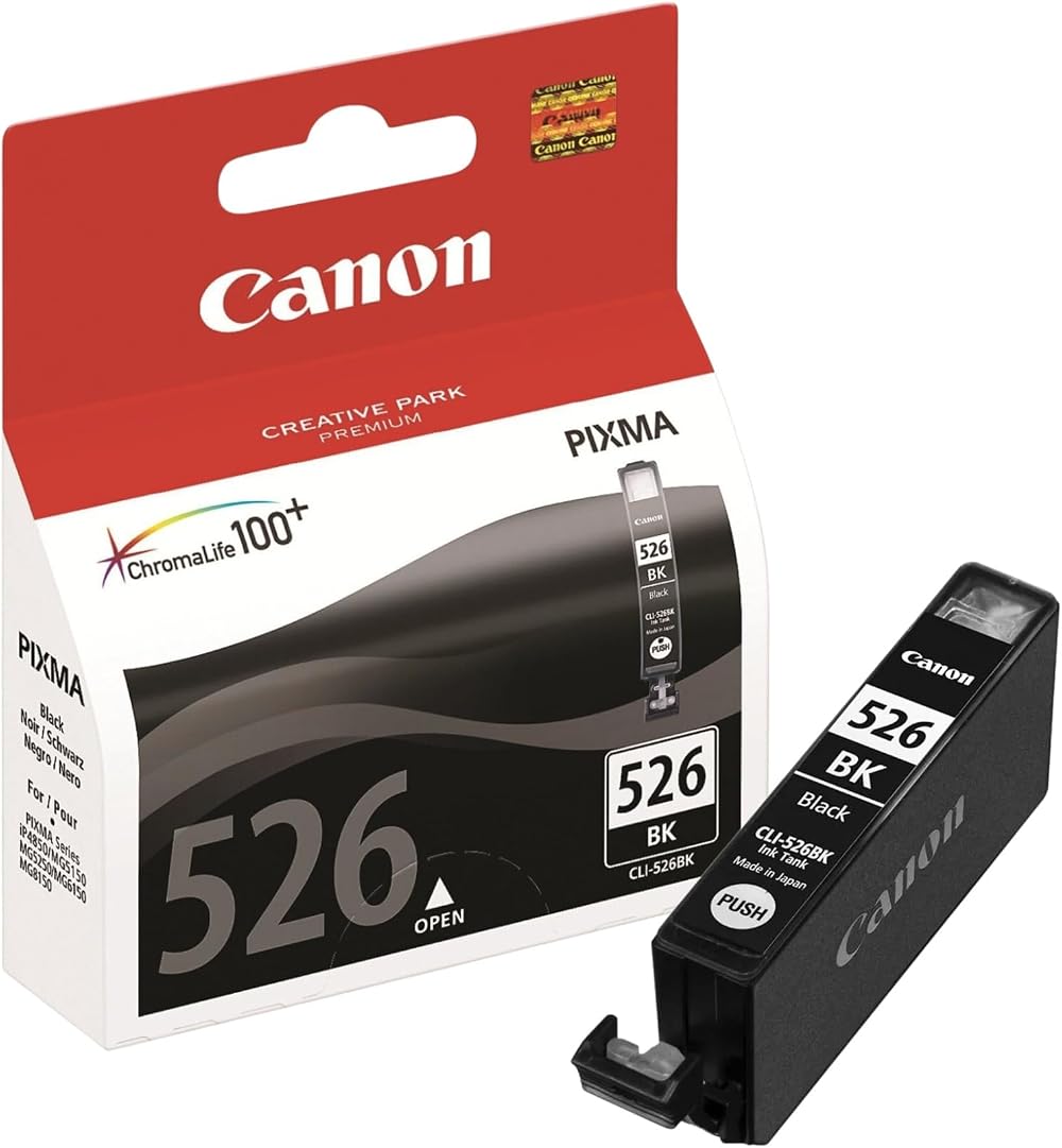 Canon CLI-526 Black Ink Cartridge CO67002 for PIXMA iP4950 MG5350 MX885