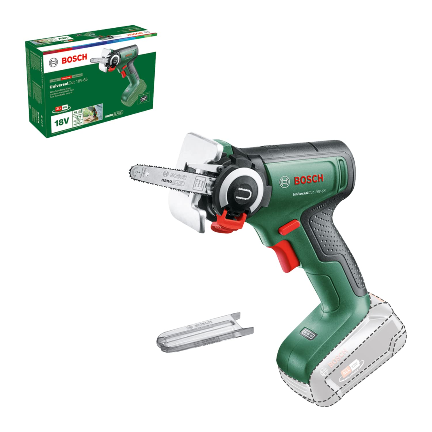 Bosch Cordless NanoBlade Saw UniversalCut 18V-65