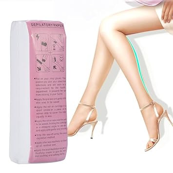 100opcs Hair Removal Waxing Strip Paper Leg Arm Armpit