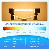 WAXP R7s 230W Dimmable Halogen Bulbs 118mm 2700K 4880lm Pack of 6 view 3