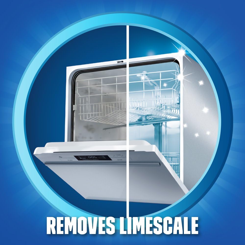 Finish Dual Action Dishwasher Cleaner: Fight Grease & Limescale, Fresh, 8.45oz: Health & Personal Care