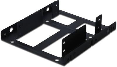 DIGITUS Dual 2.5 inch SSD HDD to 3.5 inch Bay Mounting Frame Bracket Kit