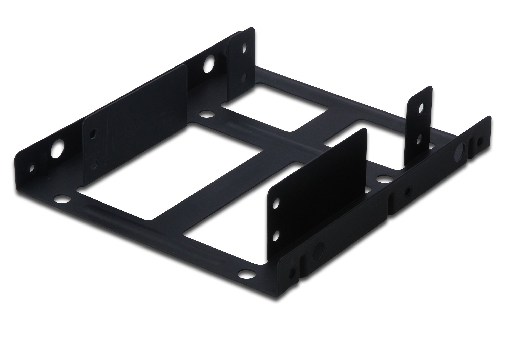 DIGITUS dual internal SSD/HDD mounting frame - for computer cases - 1x 3.5, 2x 2.5 SSD/HDD - incl. screws - black