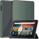 Sanyetral Tablet Protective Case with Auto Wake/Sleep, Incompatible with TCL Remarkable -Dark Green