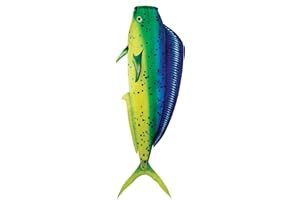 In the Breeze 5116 — Dorado Fish Windsock-Hanging Outdoor Decoration, 48 inches