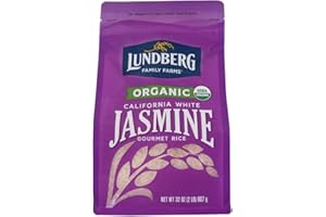 KEZATAAK Lundberg Organic California White Jasmine Rice - 32 oz - 2 pc