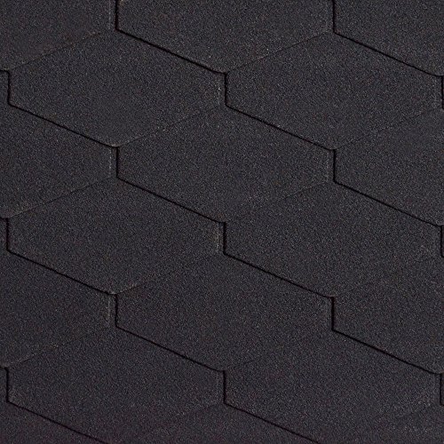 10er Pack Dachschindeln Dreieck Schwarz 10x 3 m² = 30 m² – Bild 4